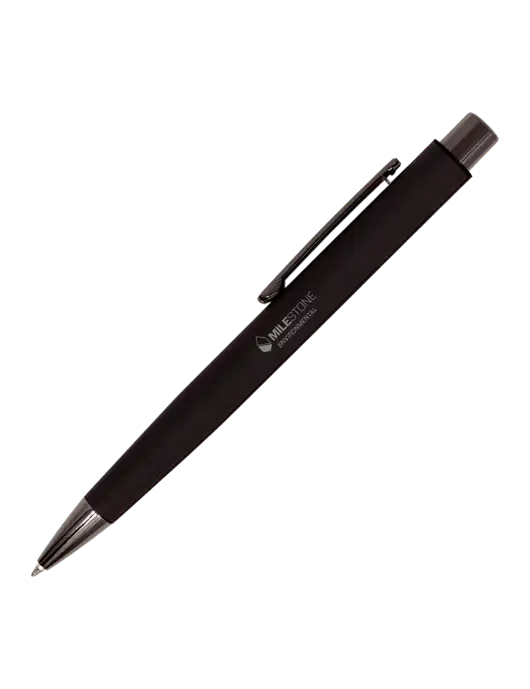 Moana Comfort Black - Black Ink w/Milestone Environmental Logo