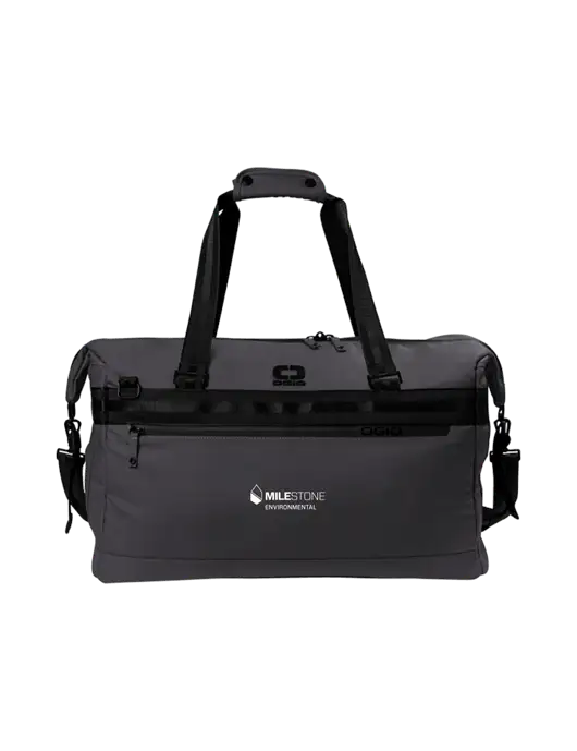 OGIO Very Dark Grey Commuter Duffel w/Milestone Environmental Logo