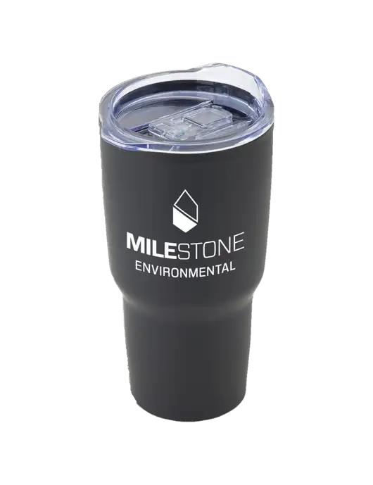 Odyssey Black 30 oz Travel Tumbler w/Milestone Environmental Logo