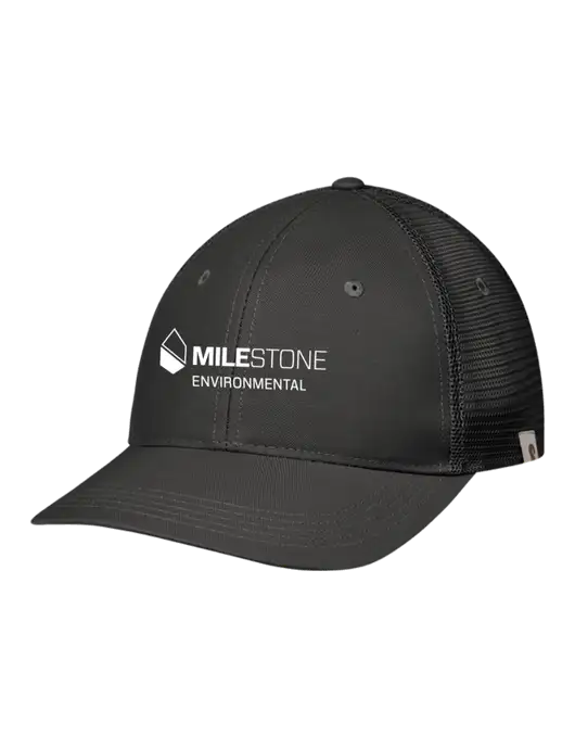 Carhartt Black Trucker Rugged Pro Series Cap w/Milestone Environmental Logo