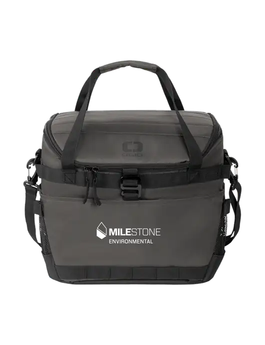 OGIO Dark Grey Sprint 24-Pack Cooler w/Milestone Environmental Logo