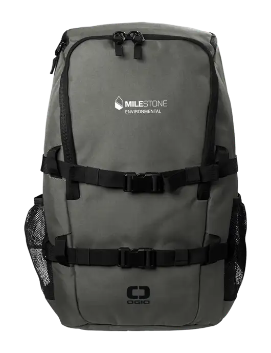 OGIO Medium Grey Street Pack w/Milestone Environmental Logo