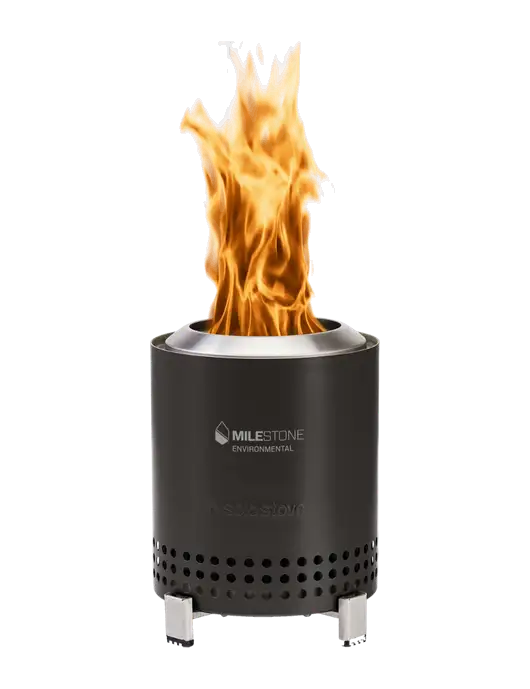 Solo Stove Black Mesa  w/Milestone Environmental Logo