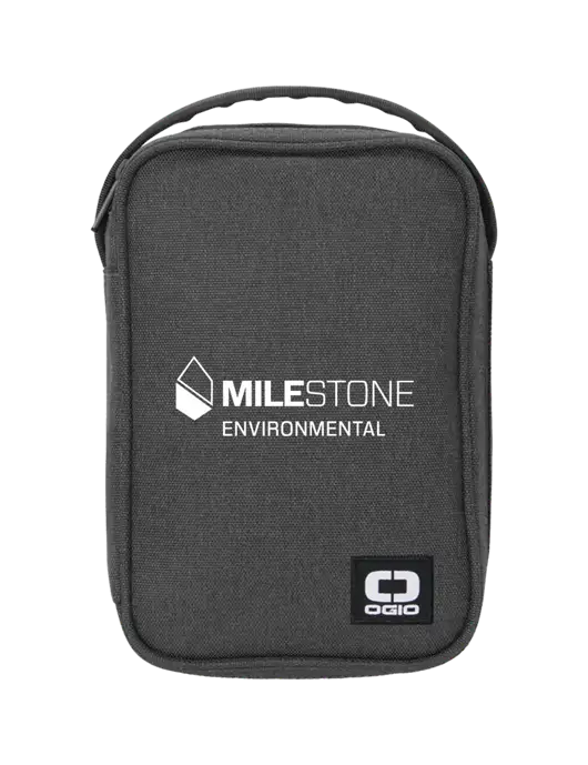 OGIO Grey Vault Travel Organizer w/Milestone Environmental Logo