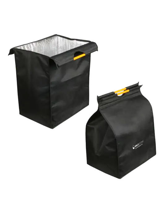 XL Insulated Recycled P.E.T Shopping Bag w/Milestone Environmental Logo