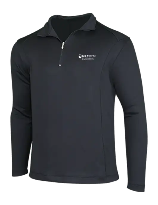 NIKE Black Sport Cover-Up w/Milestone Environmental Logo