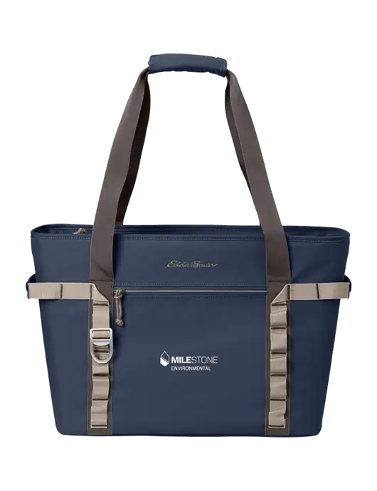 Eddie Bauer Navy Max Cool Tote Cooler  w/Milestone Environmental Logo
