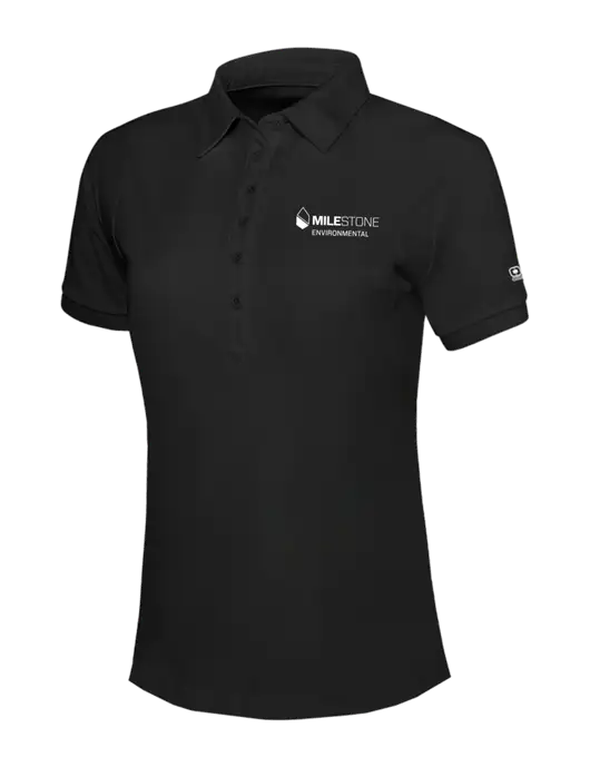 OGIO Womens Blacktop Jewel Polo w/Milestone Environmental Logo