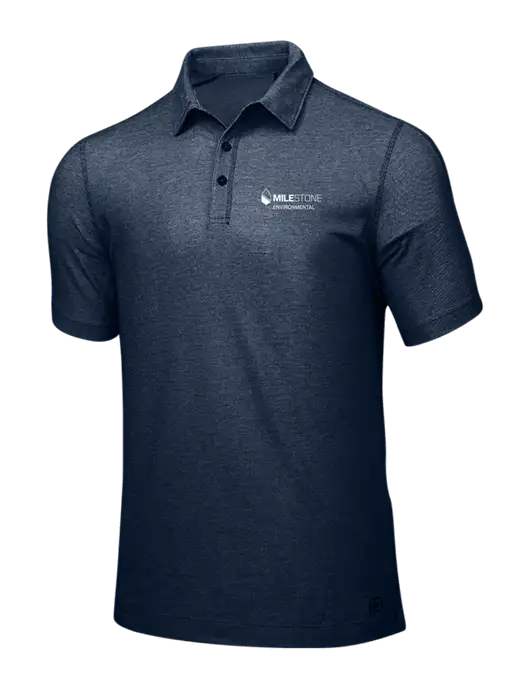 OGIO Navy ONYX Polo w/Milestone Environmental Logo
