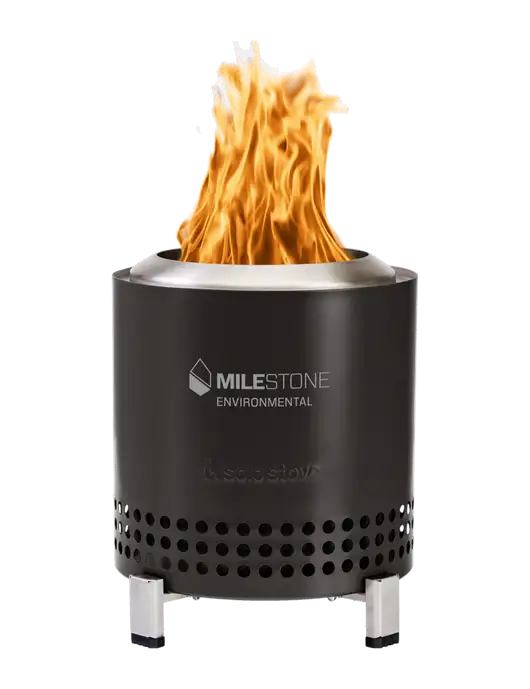 Solo Stove Black Mesa XL w/Milestone Environmental Logo