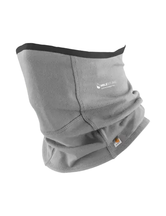 Carhartt Medium Grey Cotton Blend Filter Pocket Gaiter w/Milestone Environmental Logo