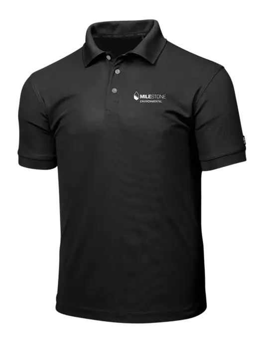 OGIO Blacktop Caliber 2.0 Polo w/Milestone Environmental Logo