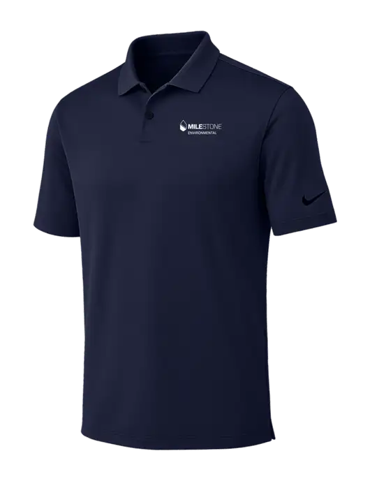 Nike Dark Navy Dri-FIT Vapor Polo w/Milestone Environmental Logo
