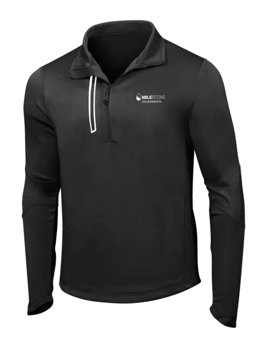 OGIO Blacktop Endurance Fulcrum 1/4 Zip w/Milestone Environmental Logo
