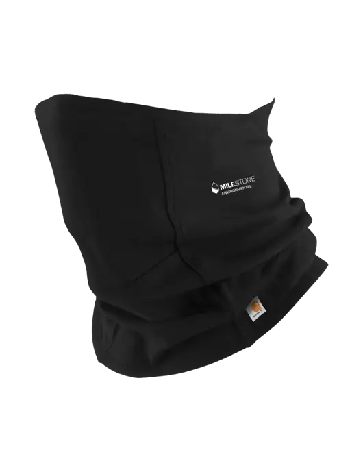 Carhartt Black Cotton Blend Filter Pocket Gaiter w/Milestone Environmental Logo