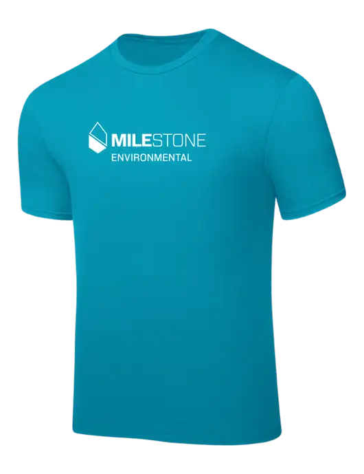 Sapphire PosiCharge Competitor Tee w/Milestone Environmental Logo
