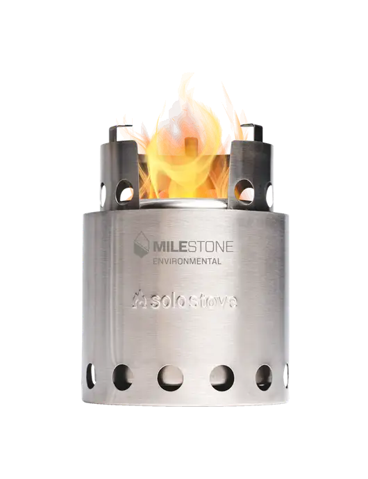 Solo Stove Lite w/Milestone Environmental Logo