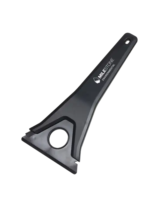 TriBlade Black Windshield Scraper w/Milestone Environmental Logo