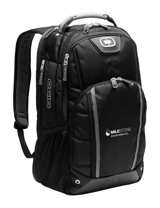 OGIO Black Bolt Pack w/Milestone Environmental Logo