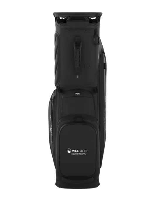 Callaway Fairway 14 Black Golf Bag w/Milestone Environmental Logo