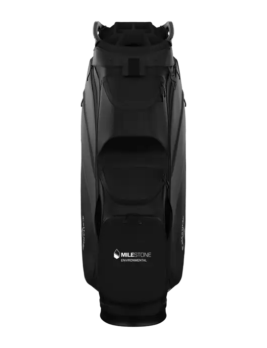 Callaway Chase 14 Black Golf Bag  w/Milestone Environmental Logo