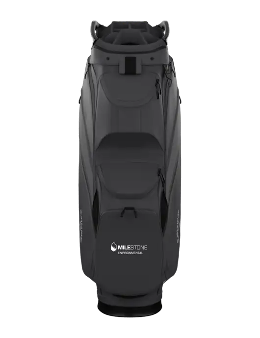 Callaway Chase 14 Charcoal Golf Bag  w/Milestone Environmental Logo