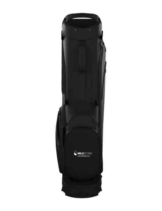Callaway Chase Black Golf Bag w/Milestone Environmental Logo